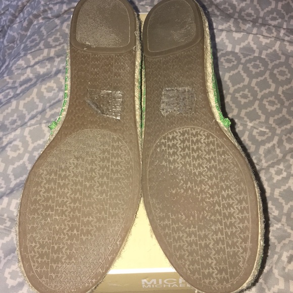 Michael Kors Green Meg Slip On - Picture 2 of 4